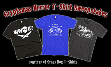 Cryptsmas Horror T-Shirt Sweepstakes